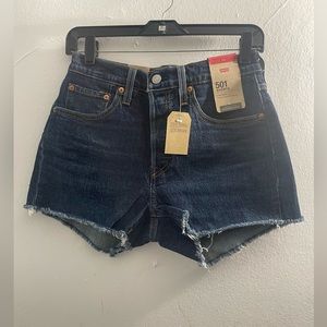 Levi's 501 Shorts Jeans For Women Size 27